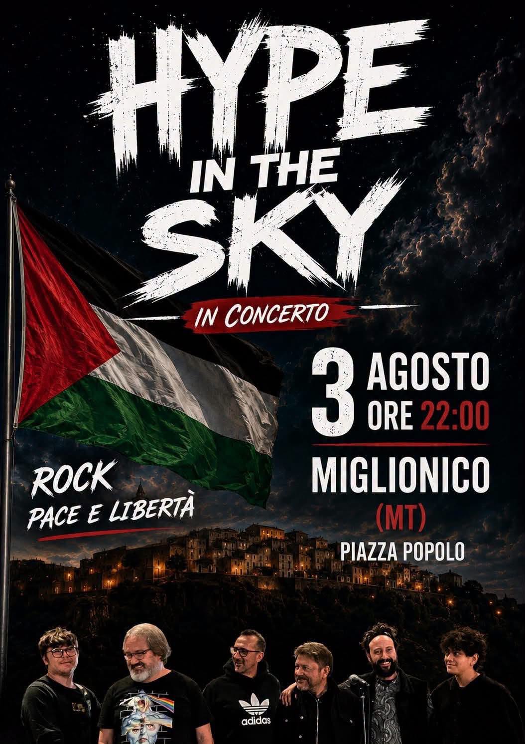 Locandina di Hype in the Sky in concerto