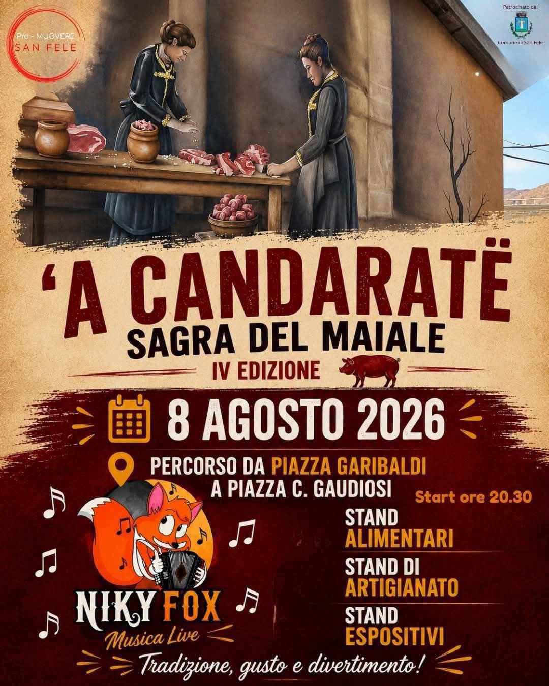 Locandina di A Candaratë - Sagra del Maiale