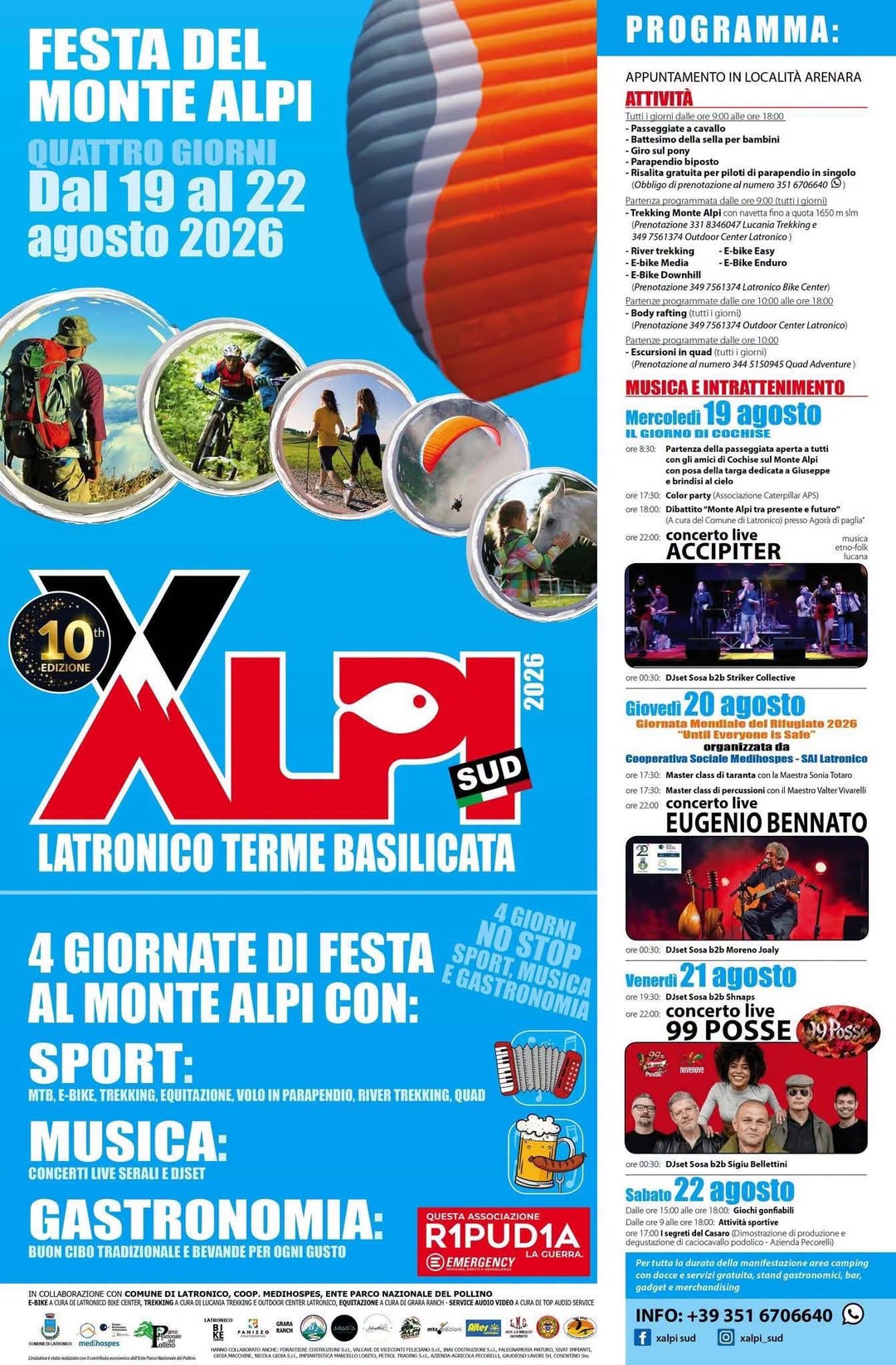 Locandina di Festa del Monte Alpi