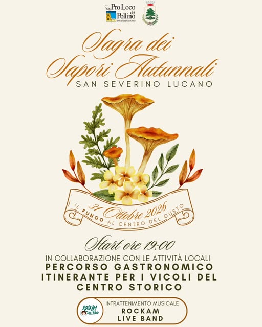 Locandina di Sagra dei Sapori Autunnali