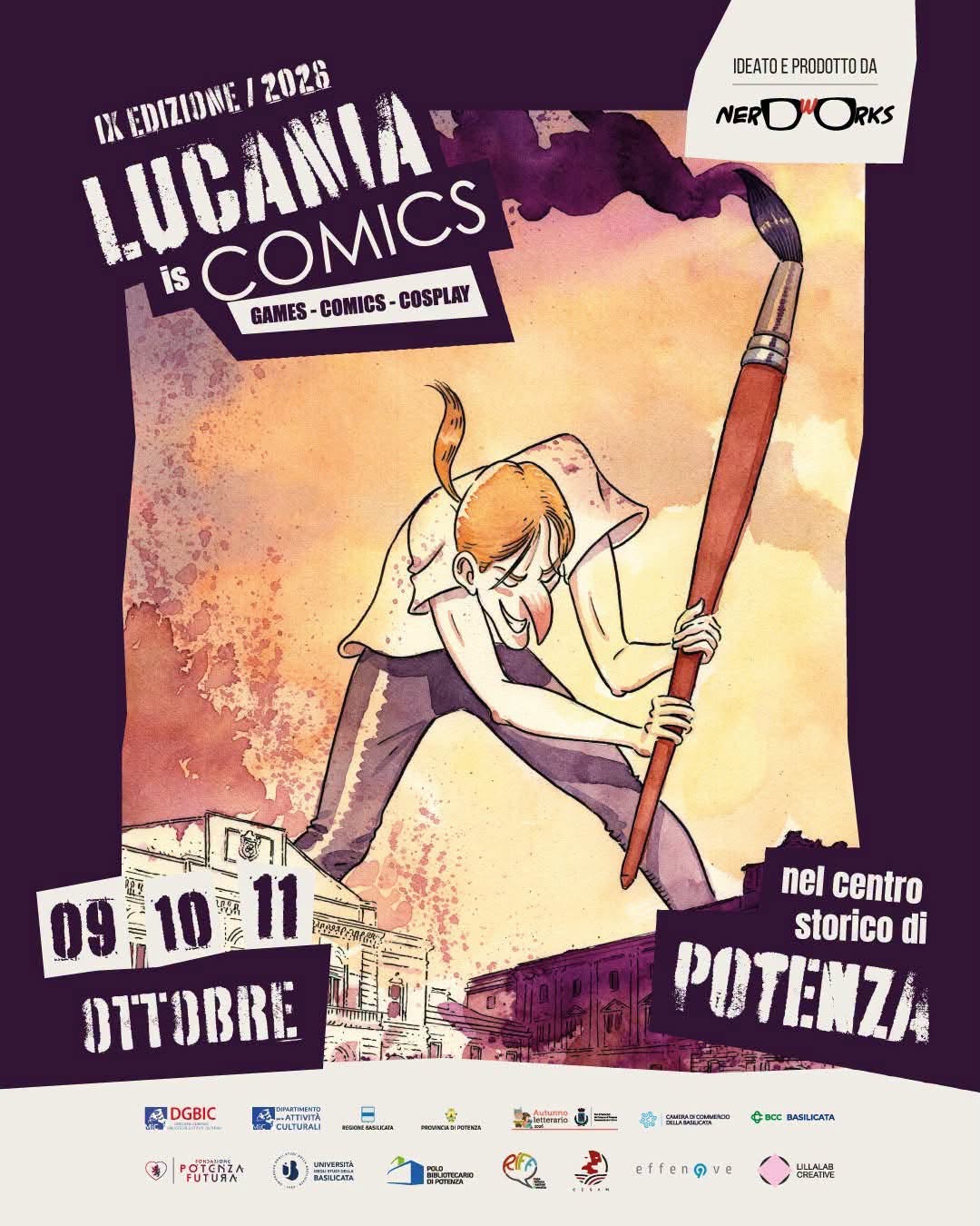 Locandina di LUCANIA is COMICS