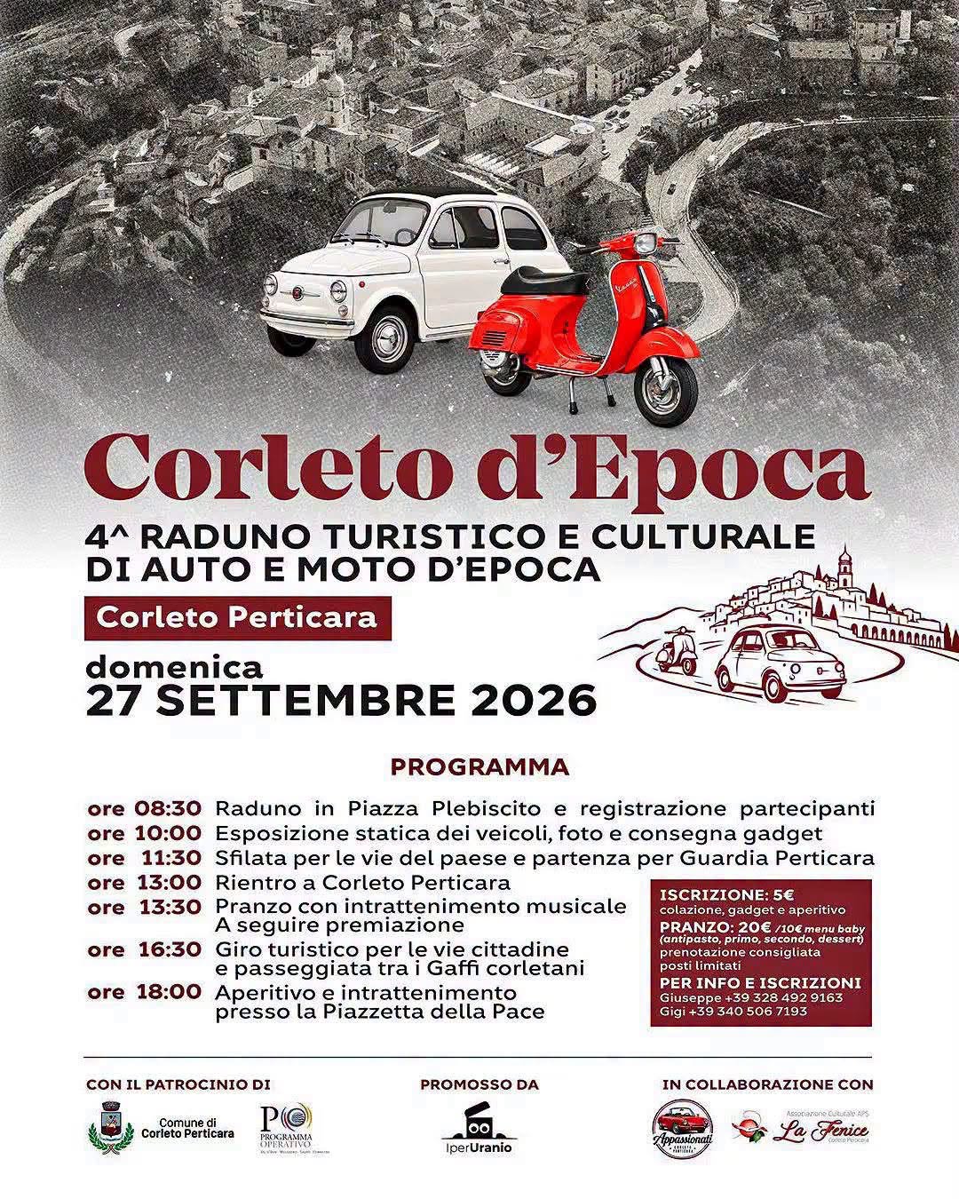 Locandina di Corleto d'Epoca