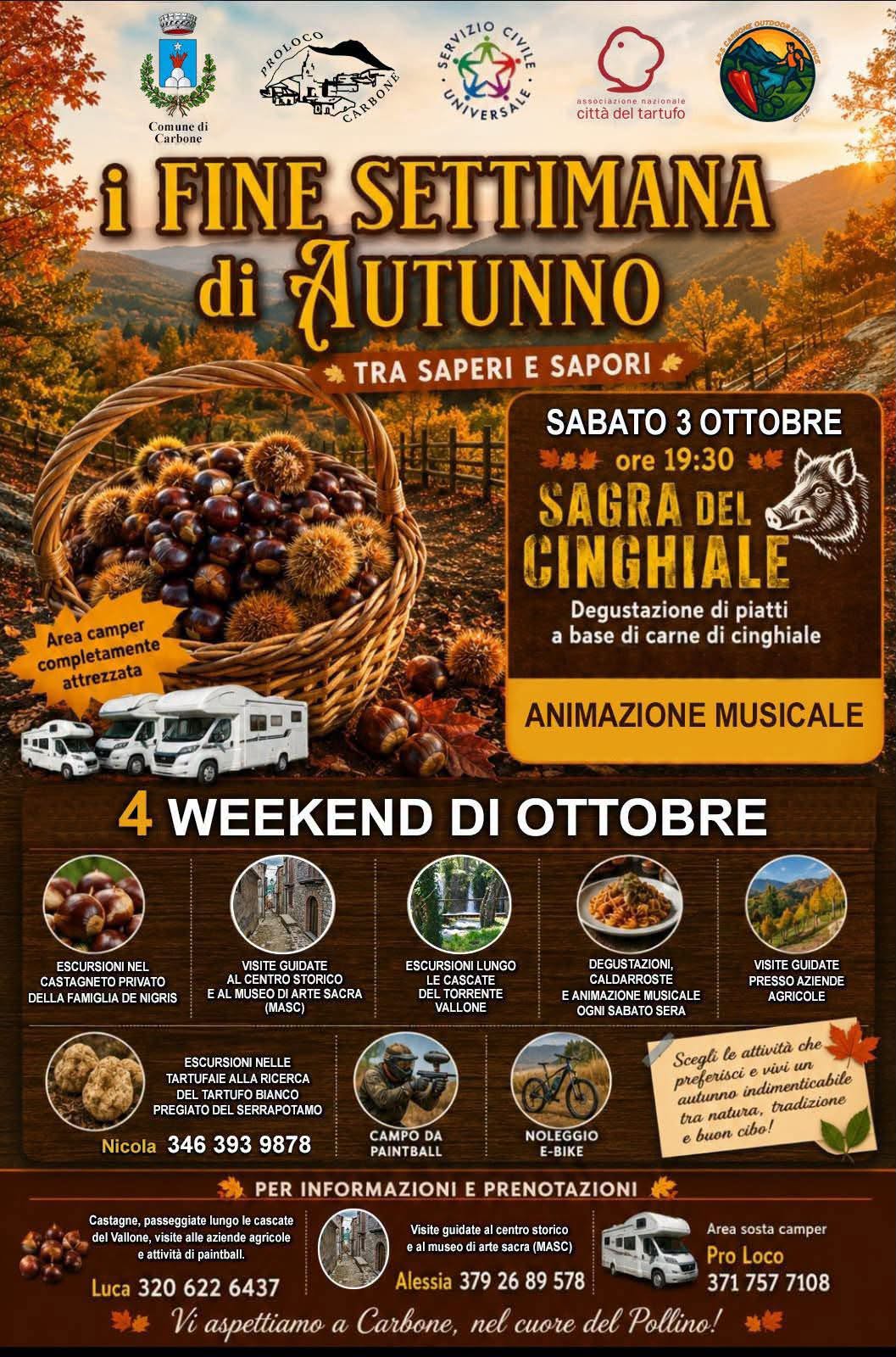 Locandina di Sagra del Cinghiale