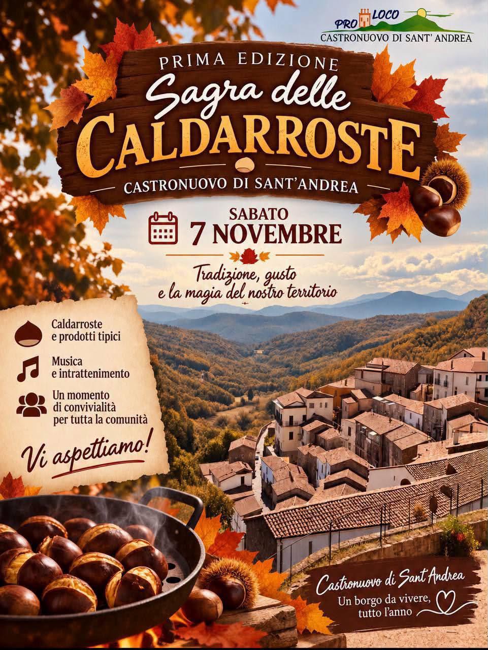 Locandina di Sagra delle Caldarroste