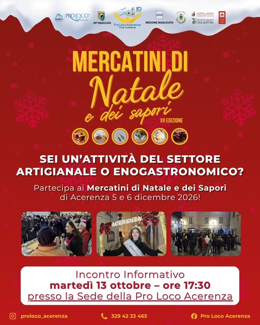 Locandina di Mercatini di Natale e dei Sapori