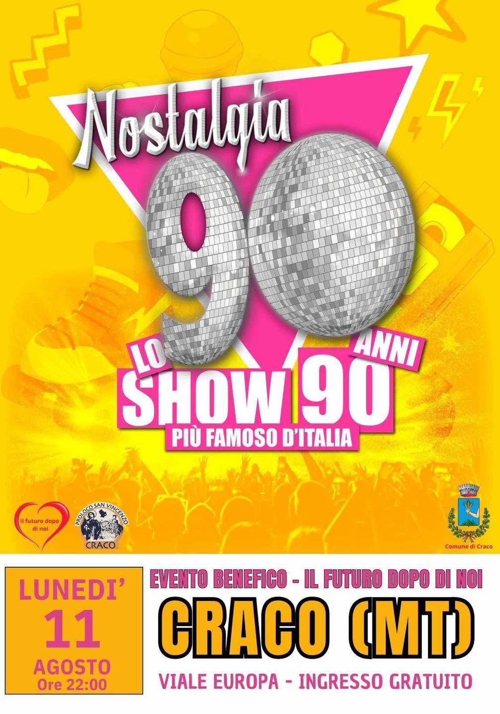 Locandina di Nostalgia 90 - Il futuro dopo di noi