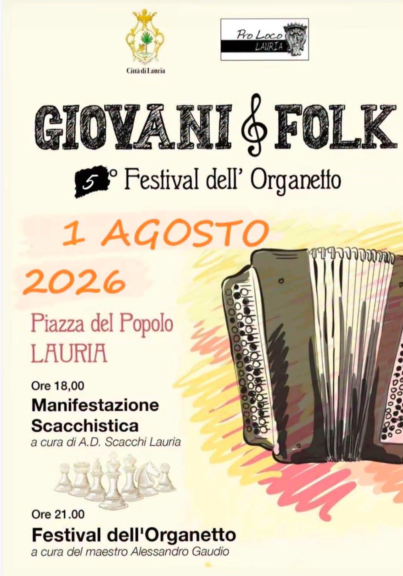 Locandina di Festival dell'Organetto