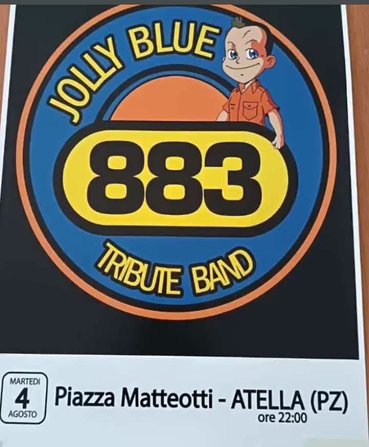 Locandina di Jolly Blue 883 Tribute Band