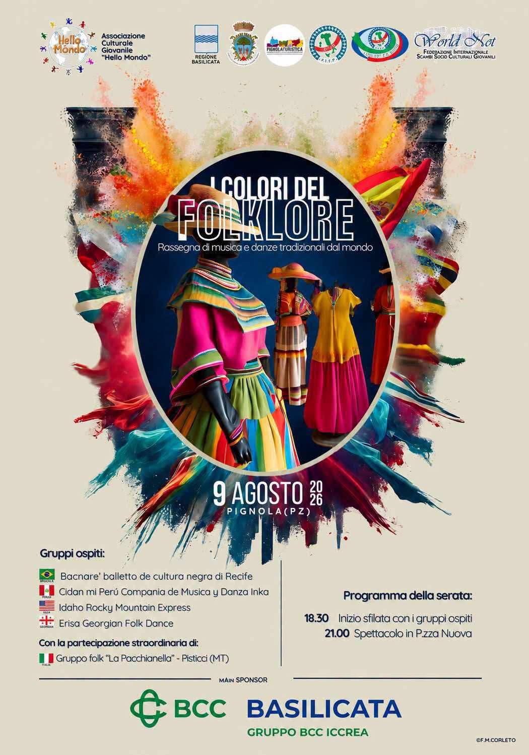 Locandina di I Colori del Folklore