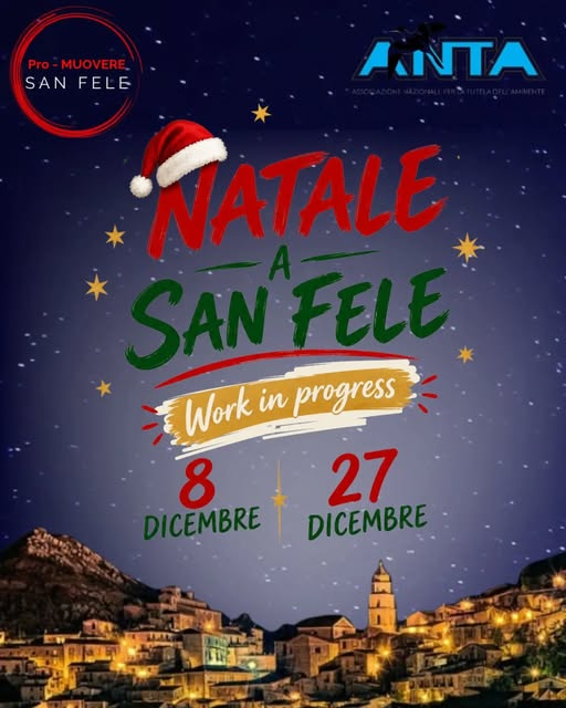 Locandina di Natale a San Fele